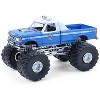 1990 Ford F-350 Monster Truck "NYPD (New York Police Department)" Blue with White 1/64 Scale Diecast Model Cars by Greenlight - 2 of 4
