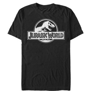 Men's Jurassic World Simple T. Rex Logo T-Shirt - 1 of 4