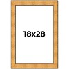 PosterPalooza | Embellished Gold Picture Frame - UV Acrylic, Foam Board Backing, Hanging Hardware - 2 of 4