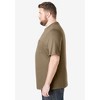 Boulder Creek by KingSize  Heavyweight Crewneck Pocket T-Shirt - 4 of 4