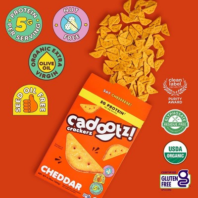 cadootz Cheddar Crackers - 4.23oz