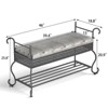 SEVOBAL Shoe Racks Keep Neat Organized Storage Hassle Free Assembly Daily Essentials for Living Spaces, Black Silver, 46.26"*19.8"*25.79" - 4 of 4
