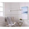 Elegant Lighting Brees 1 light Chrome  pendant - 2 of 4