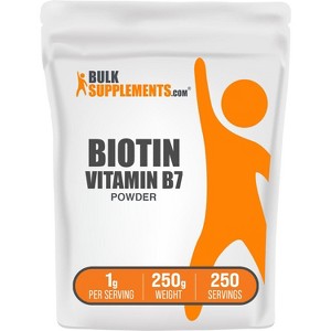 BulkSupplements Biotin 10000mcg Powder - 1 of 4