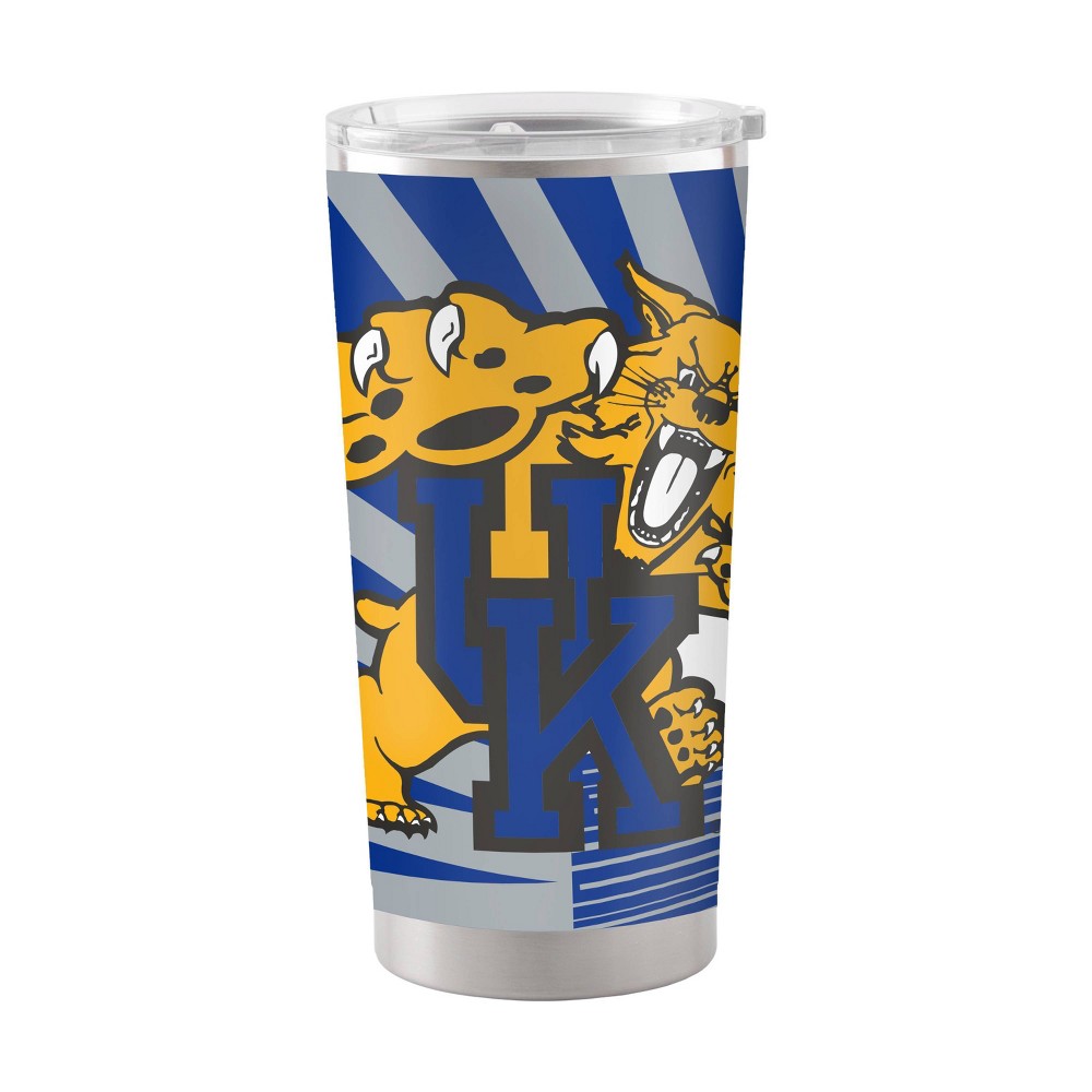 Photos - Glass NCAA Kentucky Wildcats 20oz Mascot Stainless Steel Tumbler: Portable Drinkware, Lidded