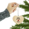 University of Central Missouri Mules Heart Love Wood Christmas Tree Holiday Ornament - 3 of 3