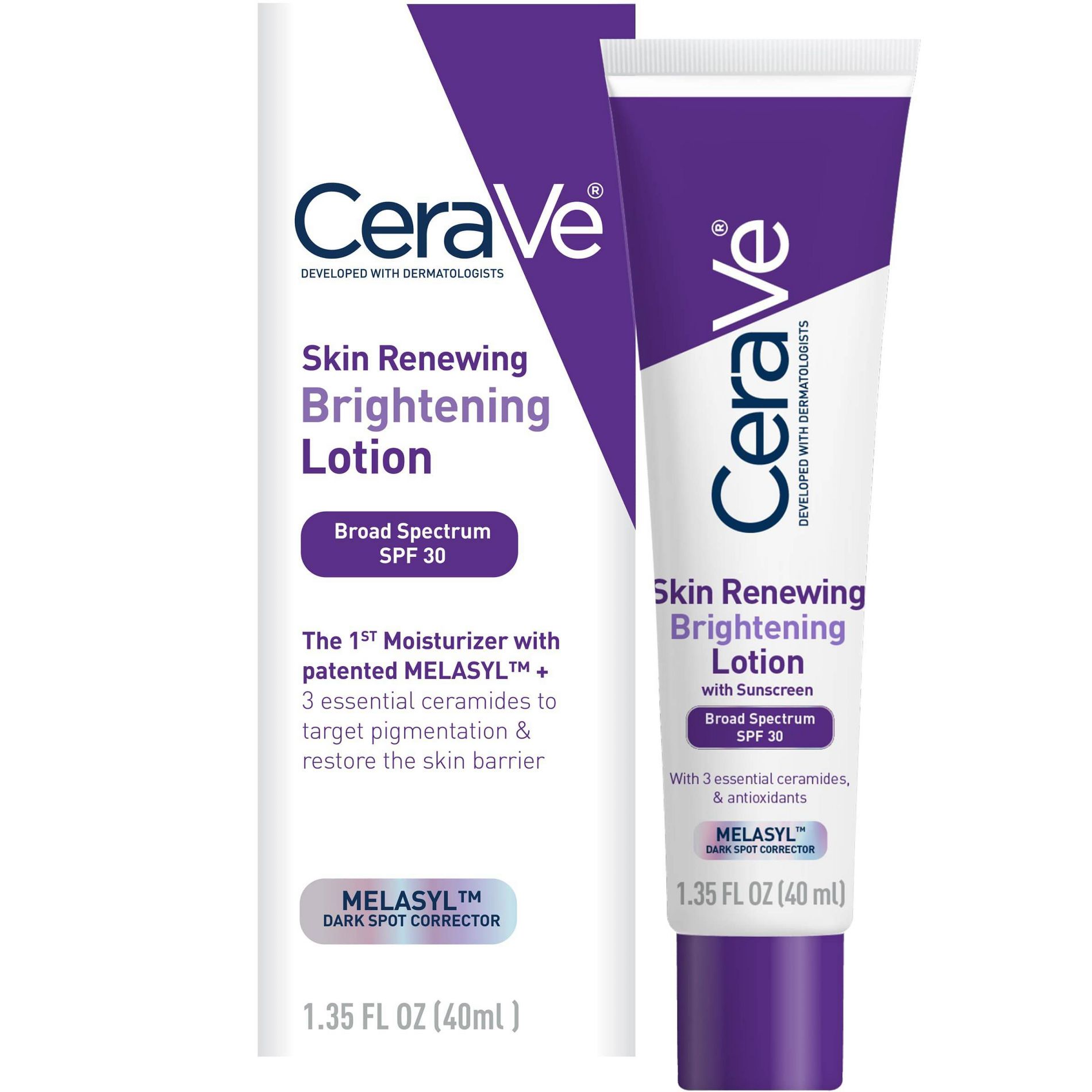 CeraVe Face Brightening Moisturizer - SPF 30 - 1.7 fl oz