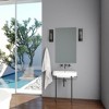 Vaxcel Bari 1 - Light Sconce in  Matte Black - 2 of 4