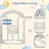 5-in-1 Kids Slide Swing Set, Baby Slide for Toddlers Age 1-3, Climber Slide Playset with Basketball Hoop Indoor Outdoor Playground Freestanding Slide - 3 of 4