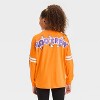 Girls' Disney Mickey Mouse & Friends Long Sleeve Jersey - Orange - image 3 of 4