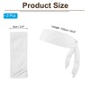 Unique Bargains Polyester Elastic Running Sports Workout Head Ties Sweatbands 3 Pcs - 2 of 3