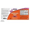 Hyaluronic Acid with Lignisul MSM by Now Foods  -  120 VegCap - image 2 of 2