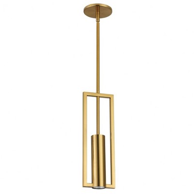 Dainolite Pauline 1 - Light Pendant in  Aged Brass