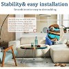 JDICTION 24" Extra Large Round Resin Table Mold Set With Metal Frame & 3 Hairpin Legs For River Tables, Charcuterie Boards & DIY Art - 4 of 4
