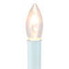 Northlight 9" Pre-Lit White and Gold C7 Christmas Candle Lamp with Sensor - image 4 of 4