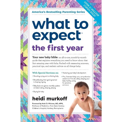 What to Expect the First Year (Paperback) by Heidi Murkoff and Sharon Mazel