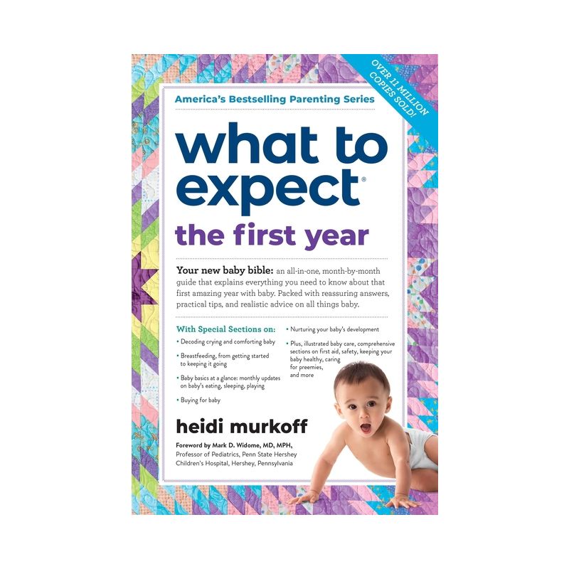 What to Expect the First Year (Paperback) by Heidi Murkoff and Sharon Mazel, 1 of 2