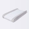 Wipeable Changing Pad Cover with Plush Sides Arrows - Cloud Island™  Gray - image 3 of 4