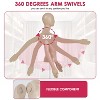 BestMassage Male/Female Mannequin Torso Dress Form Manikin Height Adjustable, Nature - 4 of 4