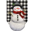Briarwood Lane Winter House Flag 40x28 For Outdoor Happy Snowman Burlap For Winter House Flag - 3 of 4