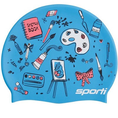 Sporti Paris Montmartre Silicone Swim Cap