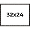 PosterPalooza | 32x24 Bamboo Picture Frame, UV Acrylic, 4 Finishes - Brown, Black, Gold, and Natural - 2 of 4