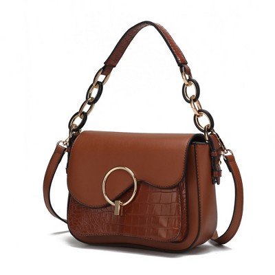 MKF Collection Fantasy Croc Vegan Leather Women's Shoulder Crossbody Bag by Mia K