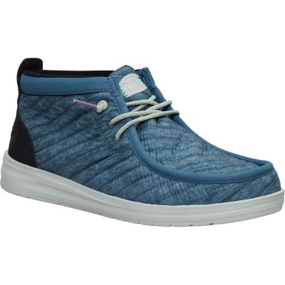 HEYDUDE Men Wally Mid Gripr Washed Quilt , Stormy Blue/Multi, 10 — фото 5