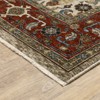 Arya Bordered Persian Indoor Area Rug Ivory - Captiv8e Designs - 2 of 4
