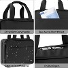 Travel toiletry bag, women's hanging toiletry bag, waterproof makeup bag, full-size container, toiletries - 4 of 4