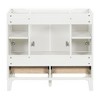 36 Inch Bathroom Vanity, Bathroom Cabinet With 2 Drawers, 4 Soft Closing Doors, Solid Wood Frame - 3 of 4