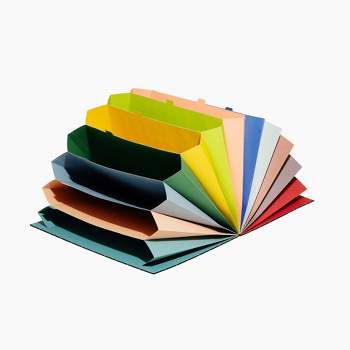 Poketo Colorblock File Folder Set of 8