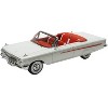 1961 Chevrolet Impala Convertible White with Red Interior Limited Edition to 240 pieces 1/43 Model Car by Goldvarg Collection - 4 of 4