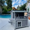 Aivituvin-AIR33 Outdoor Cat House, Indoor Wooden Cat House (Inner space 10.9 ft²) - 2 of 4