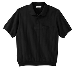 KingSize Men's Big & Tall Banded Bottom Polo Shirt - 1 of 4