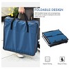 Munora 39" Dual Compartment Cat Carrier, Expandable Soft-Sided Pet Kennel with Removable Cushions & Storage Bag - Blue - 2 of 4