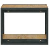 VidaXL Wall-mounted Bathroom Cabinet 17.7"x17.7"x13.8" Solid Wood Teak - 3 of 4