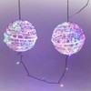 The Lakeside Collection Set of 2 Hanging Lanterns - 3 of 4