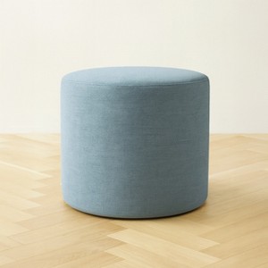 Wovenbyrd Hampton 19" Round Pouf Ottoman - 1 of 4