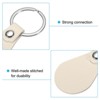 Unique Bargains PU Leather DIY Keychain Key Fob Kit with Key Rings 30 Pcs - 4 of 4