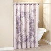 The Lakeside Collection Birmingham Floral Bath Collection - Shower Curtain - 2 of 4