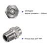 Unique Bargains Stainless Steel Durable Corrosion Resistant Pressure Washer Nozzles 5 Pcs - 4 of 4