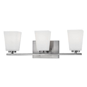 Millennium Lighting 3 - Light Vanity in  Brushed Nickel - 1 of 4