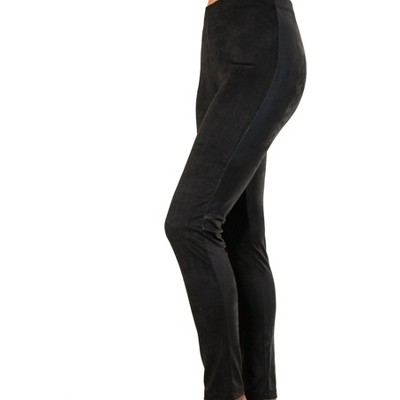 Women's Vegan Leather/Suede Pant - Angel Apparel