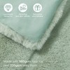 Cozy Bliss Plush Faux Fur Blanket, Ultra Soft Throw - 4 of 4