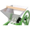 Manual Juicer Grinder With stand 7L,Portable Fruit crusher with wheel Stainless Steel fruit Scratter Pulper for Wine and Cider Pressing - 2 of 4