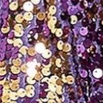 purple and gold