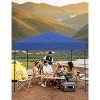 Portable Pop-Up Canopy Tent with 3 Adjustable Heights, Waterproof Outdoor Sun Shade with Wheeled Bag, Party Tents for Patio, Deck, Garden, Beach - 4 of 4