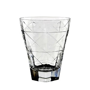 Slickblue Stylish Clear Glass Tumbler Set of 6/12 - 10 oz.- Thick, Durable Glass for Everyday Use - 1 of 4