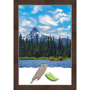 Amanti Art Wildwood Brown Narrow Picture Frame - 1 of 4